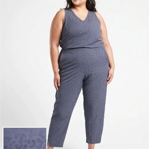 ATHLETA Brooklyn Textured Jump Suit